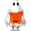 Trick or Treating Sticker