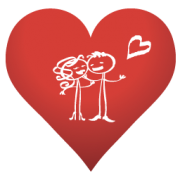 couple in love sticker