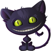 halloween black cat sticker
