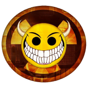 radiation smiley sticker