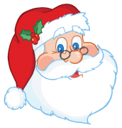 santa claus sticker