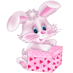 cute bunny sticker